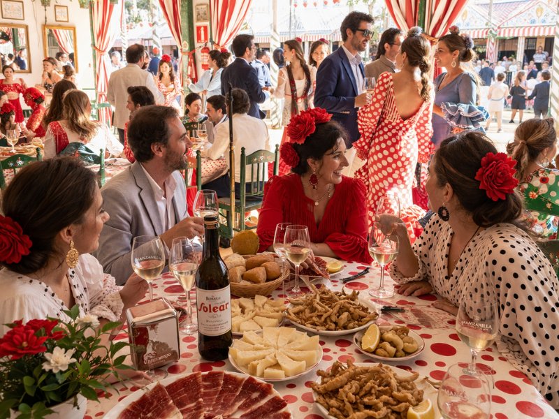 gastronomía feria sevilla