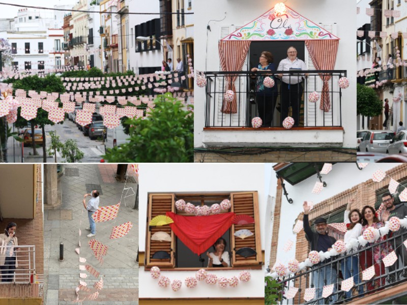 feria en los balcones